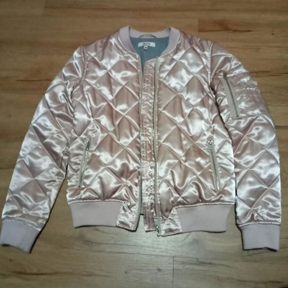 Xiomi Rose Gold Bomber Jacket